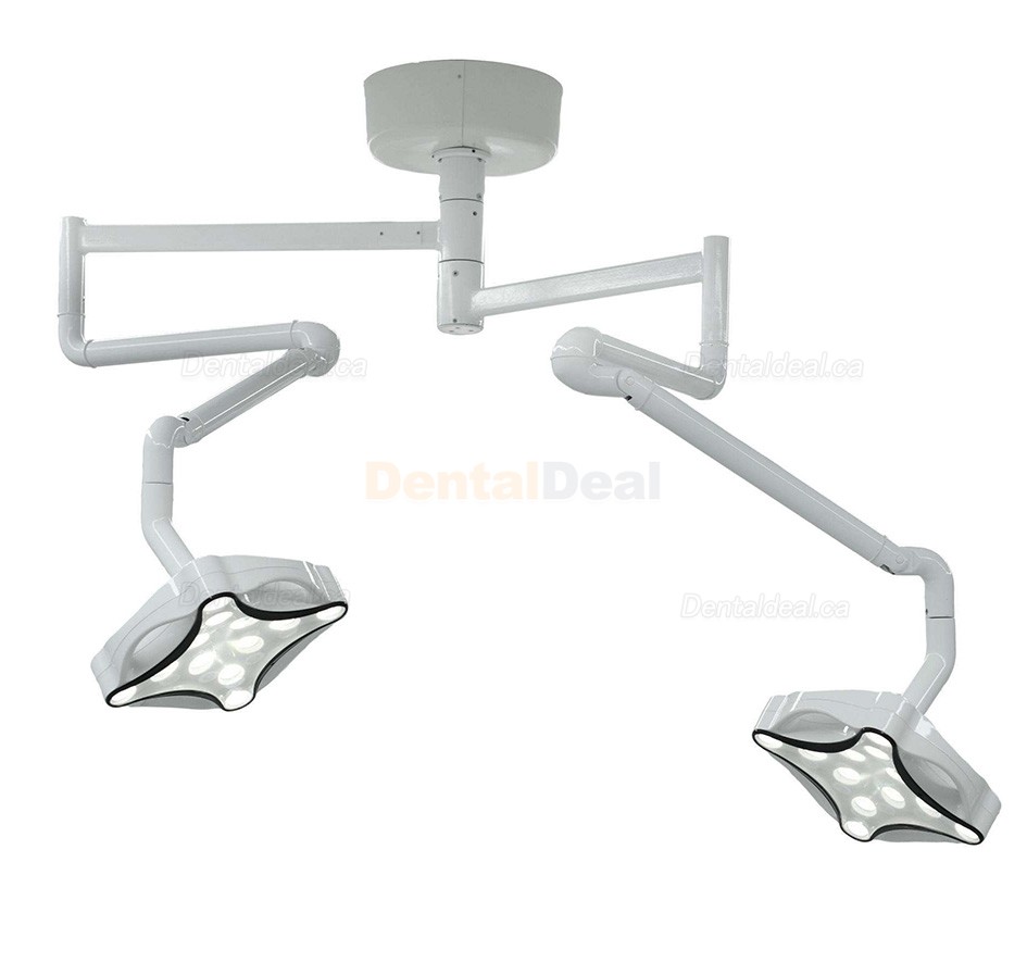 Micare JD1700 Double Head Ceiling-mouted Dental LED Surgical Lamp Dental Operatory Light